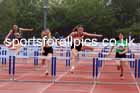 Hurdles, 2026 North Eastern Track and Field Champs, Shildon, County Durham. Photo: David T. Hewitson/Sports for All Pics